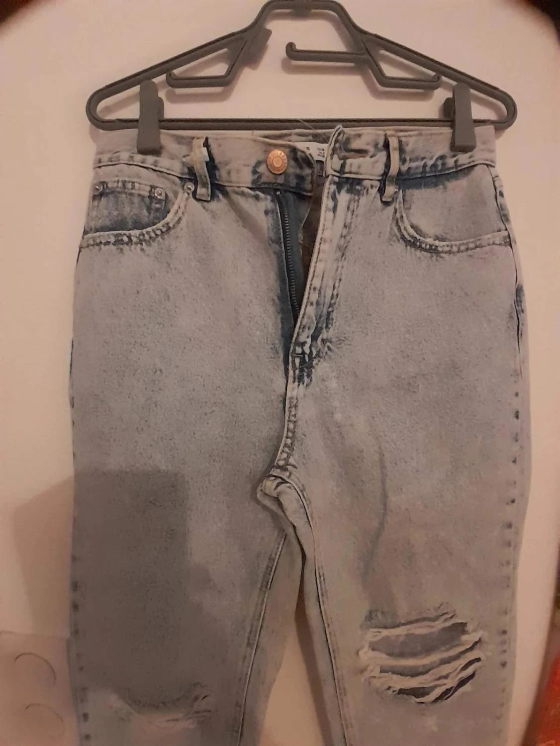Jeans, estilo rasgado, tamanho 38, Marca Pull & Bear – photo 2